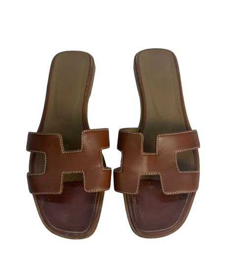 hermes papuce|Hermes flat sandal.